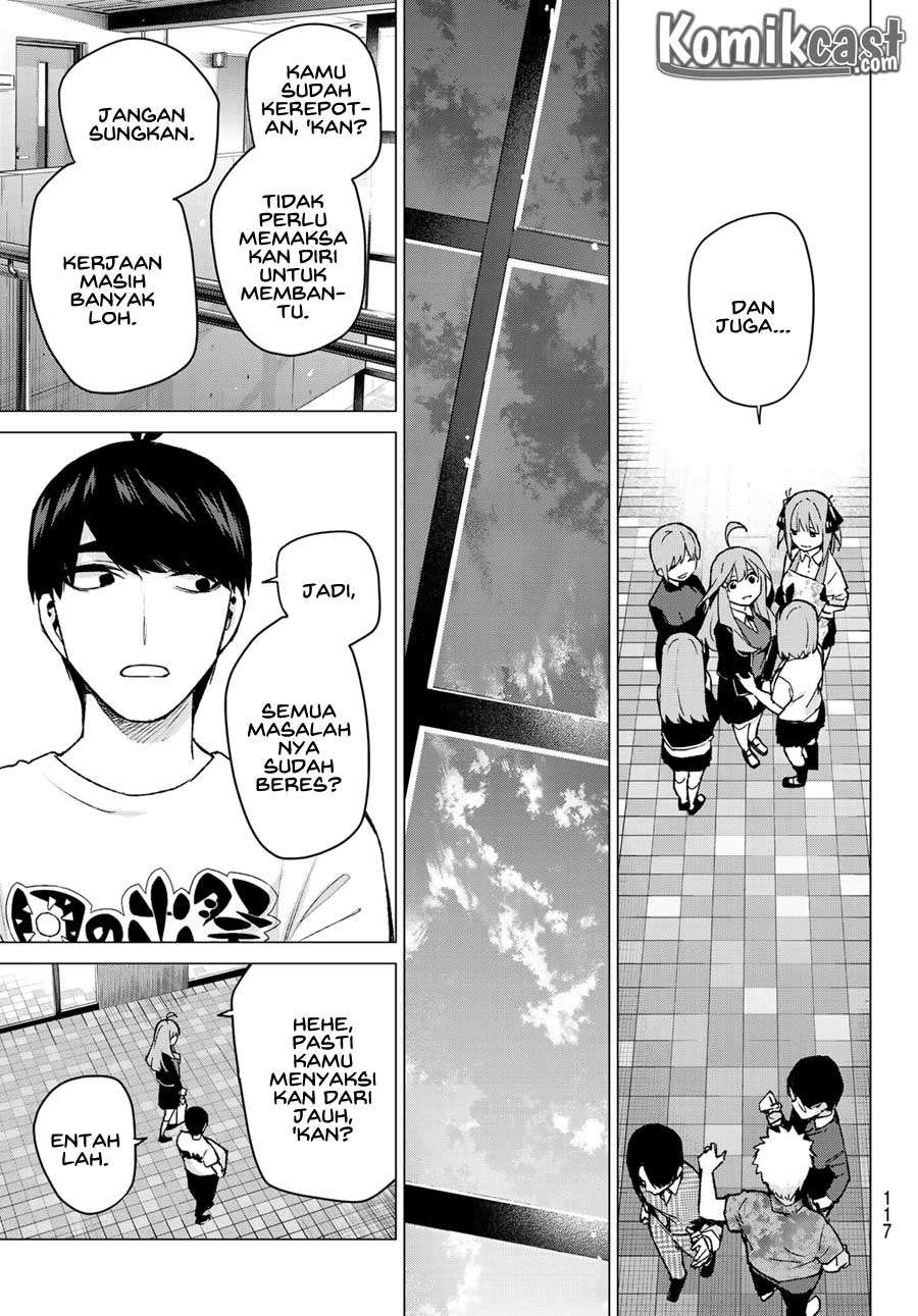 Go-toubun no Hanayome Chapter 111 - halaman 15