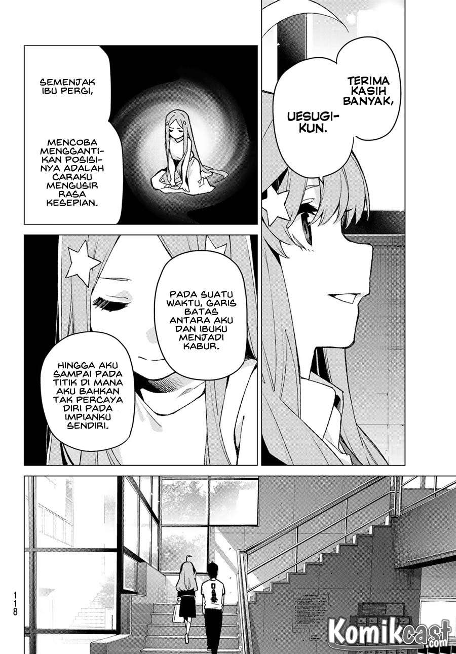 Go-toubun no Hanayome Chapter 111 - halaman 16