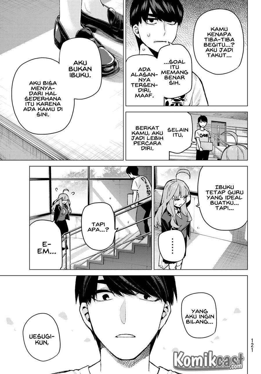 Go-toubun no Hanayome Chapter 111 - halaman 19