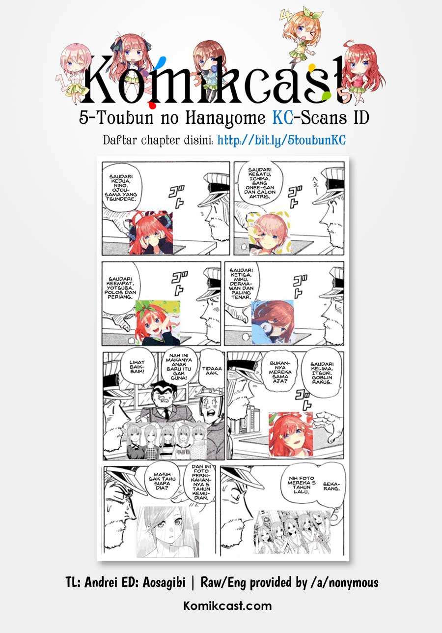 Go-toubun no Hanayome Chapter 111 - halaman 22