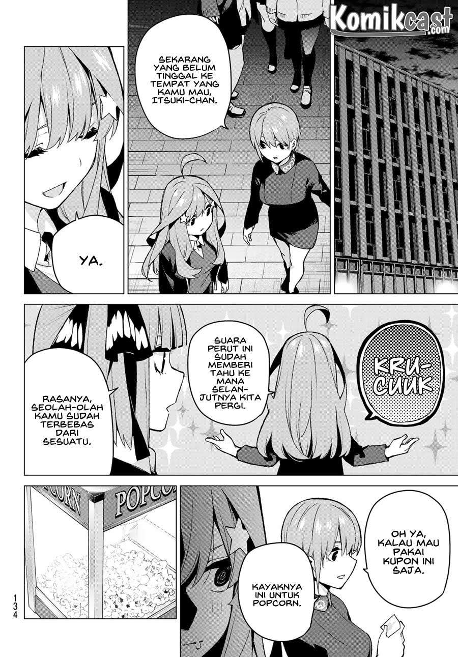 Go-toubun no Hanayome Chapter 112 - halaman 10
