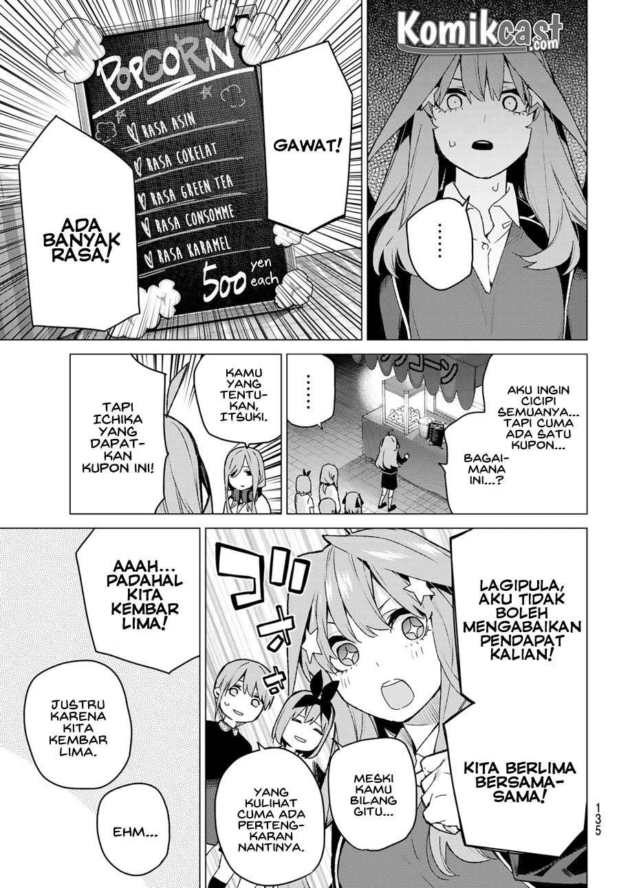 Go-toubun no Hanayome Chapter 112 - halaman 11