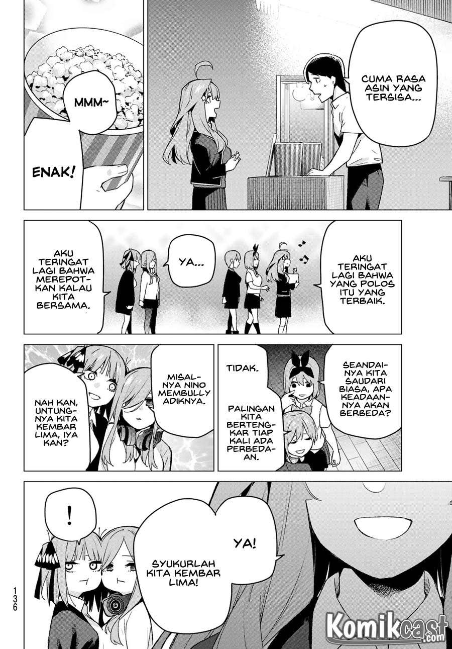 Go-toubun no Hanayome Chapter 112 - halaman 12