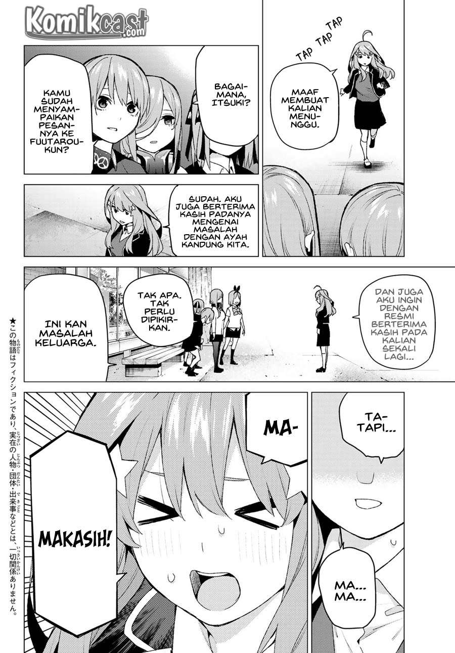 Go-toubun no Hanayome Chapter 112 - halaman 4
