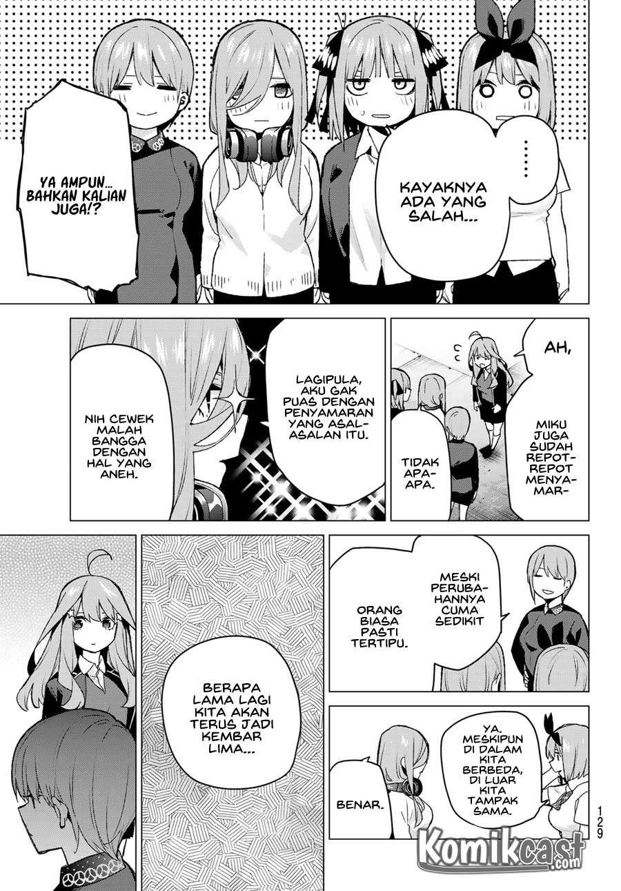 Go-toubun no Hanayome Chapter 112 - halaman 5
