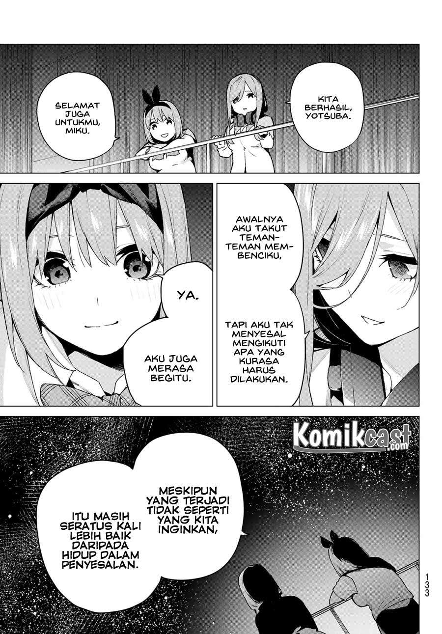 Go-toubun no Hanayome Chapter 112 - halaman 9