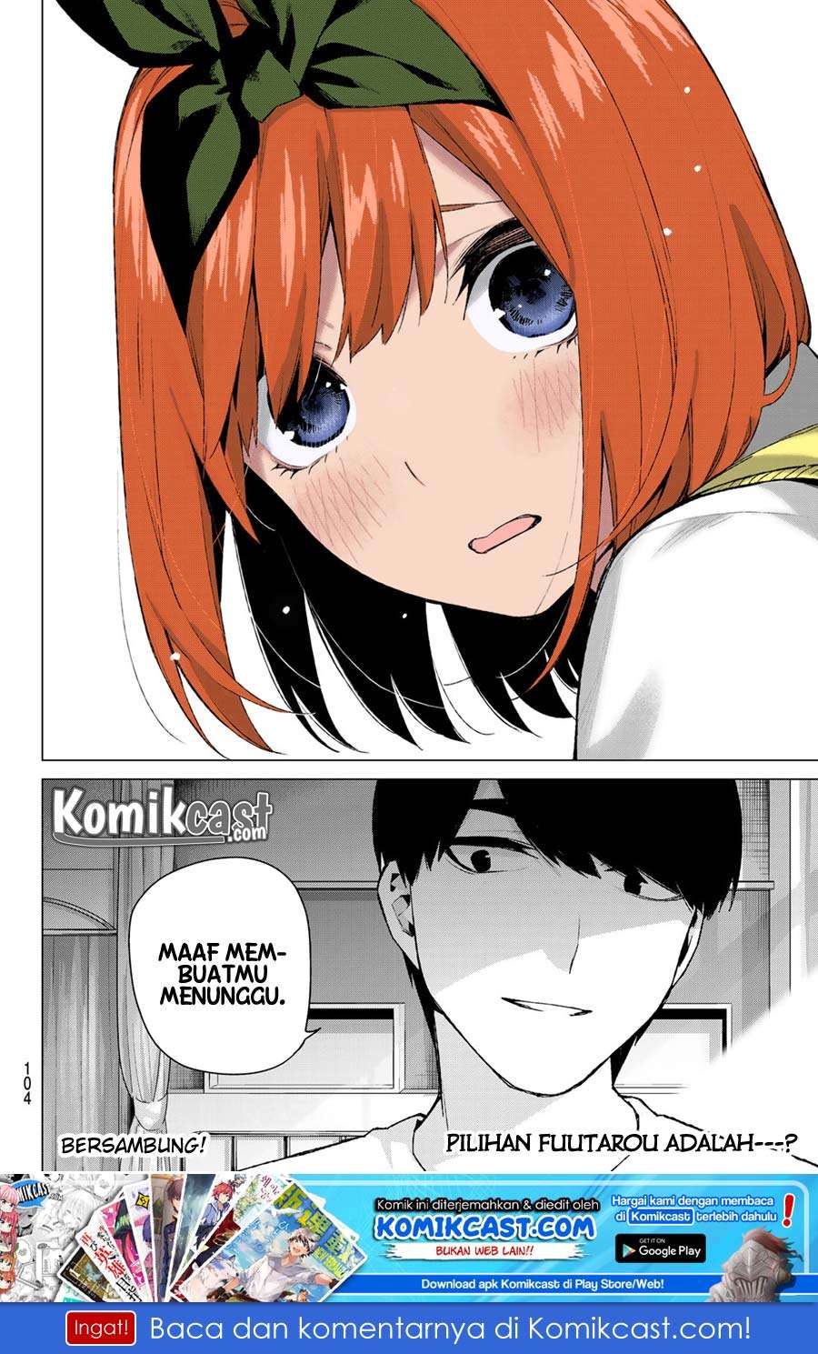Go-toubun no Hanayome Chapter 113 - halaman 20