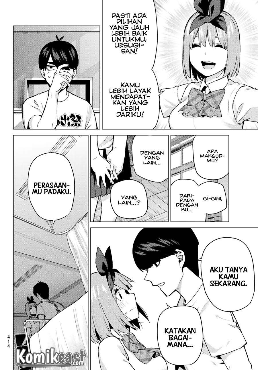Go-toubun no Hanayome Chapter 114 - halaman 10