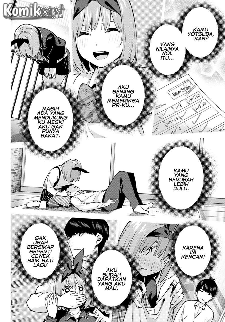 Go-toubun no Hanayome Chapter 114 - halaman 4