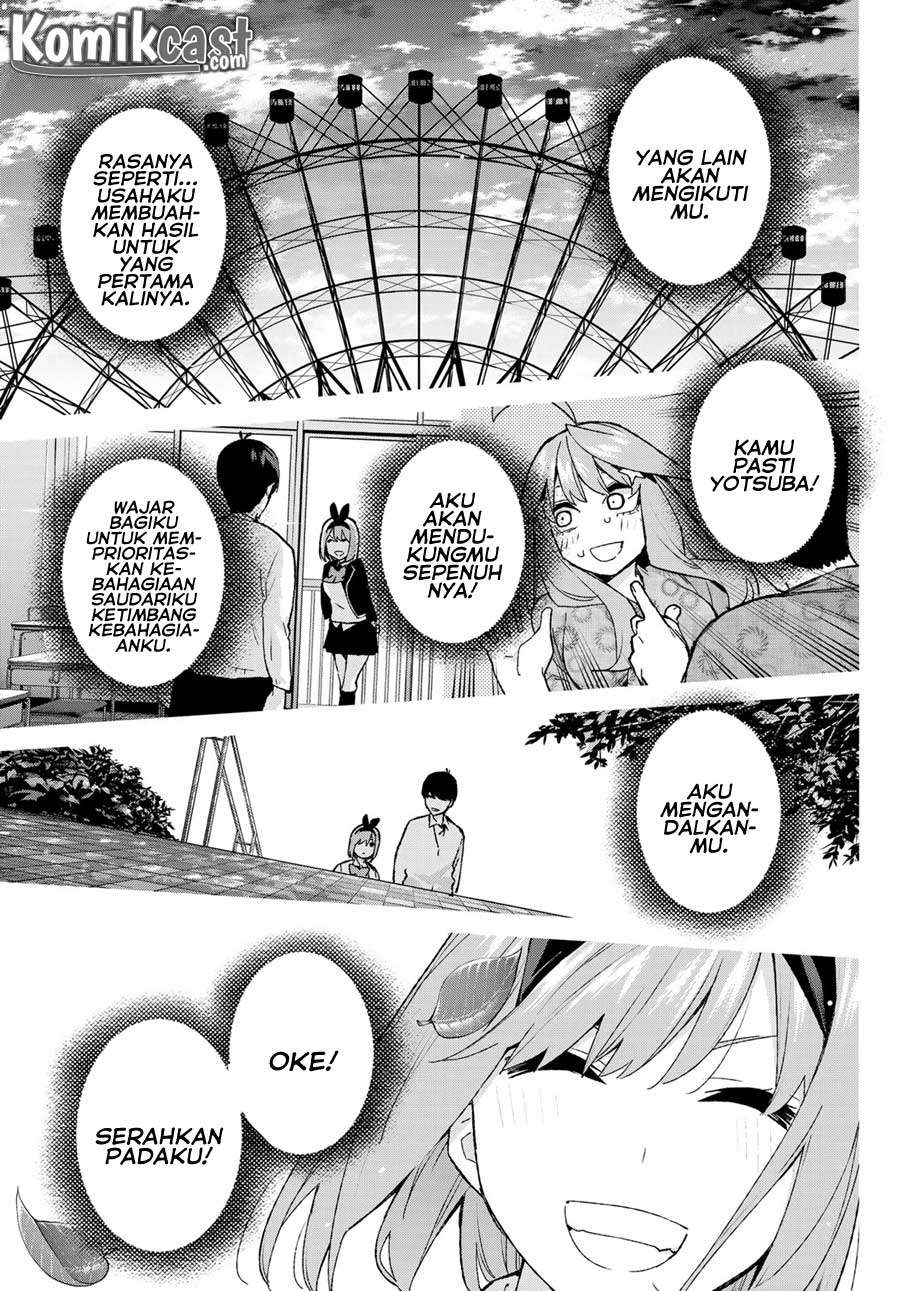 Go-toubun no Hanayome Chapter 114 - halaman 5
