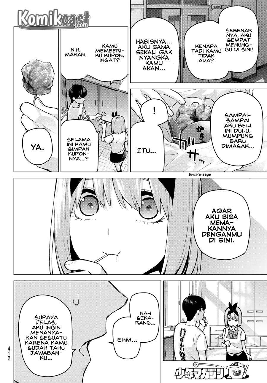 Go-toubun no Hanayome Chapter 114 - halaman 8