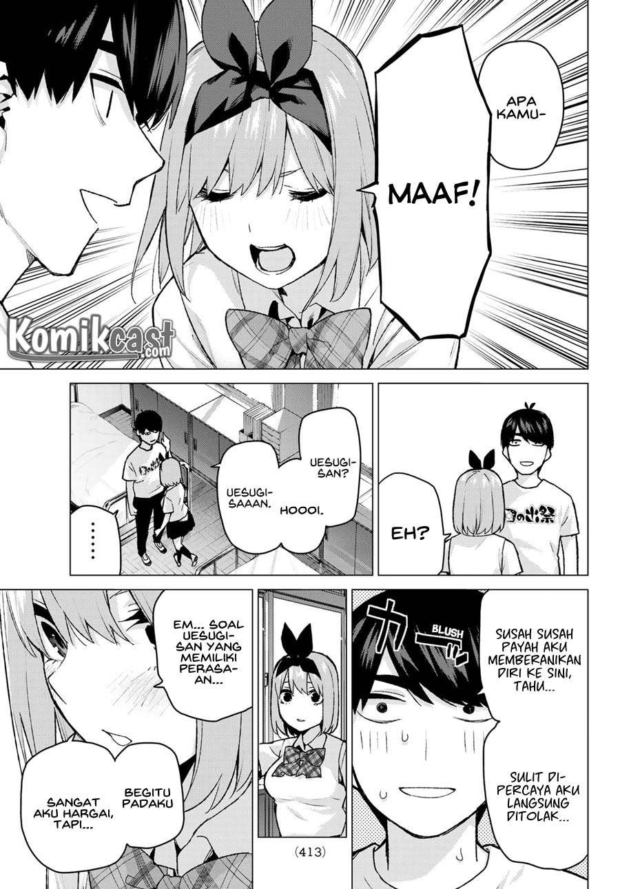Go-toubun no Hanayome Chapter 114 - halaman 9