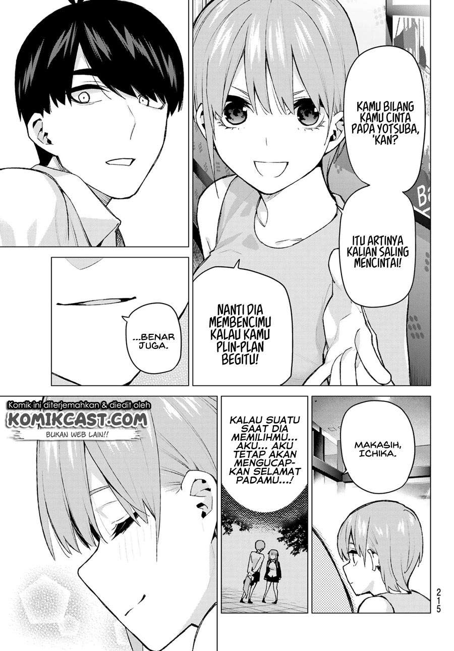 Go-toubun no Hanayome Chapter 115 - halaman 10
