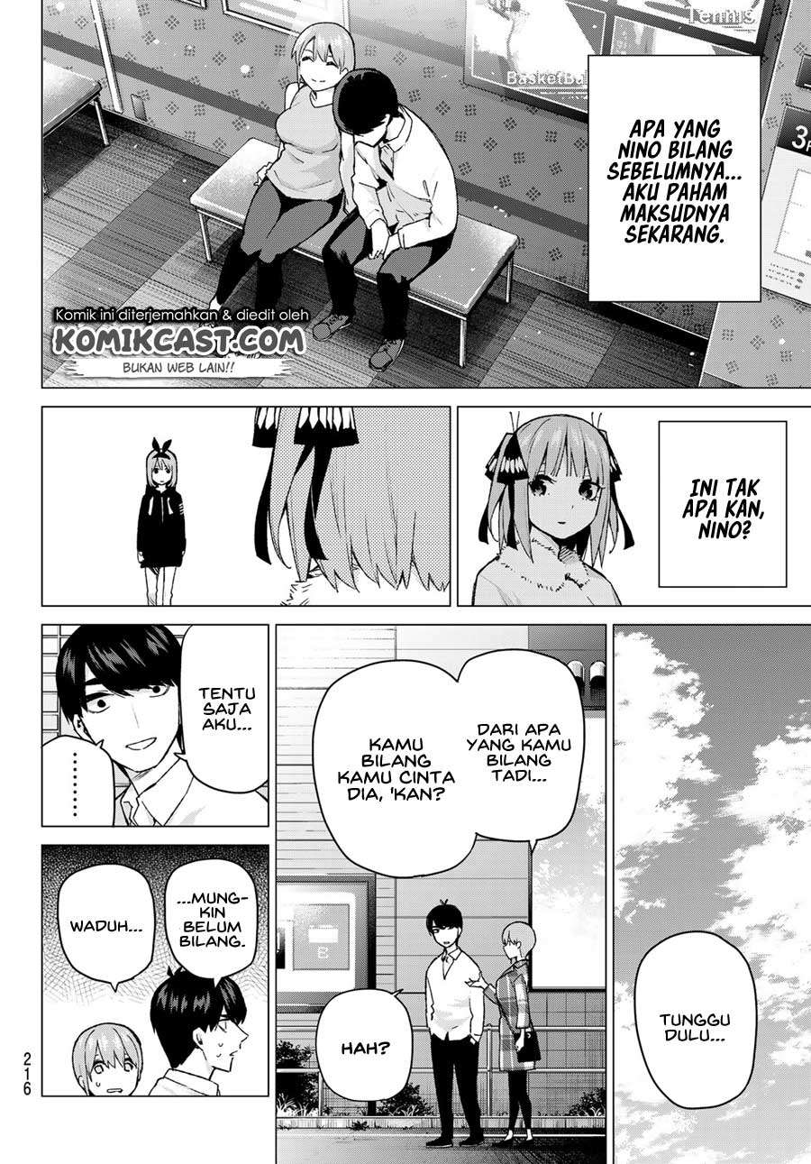 Go-toubun no Hanayome Chapter 115 - halaman 11