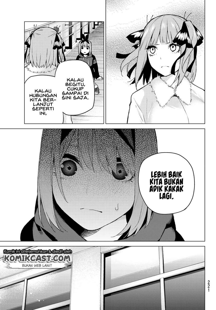 Go-toubun no Hanayome Chapter 115 - halaman 16
