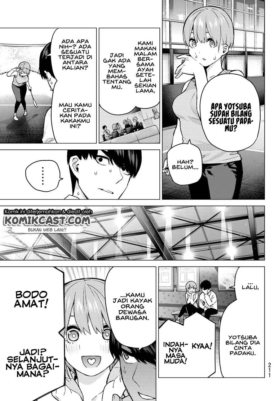 Go-toubun no Hanayome Chapter 115 - halaman 6