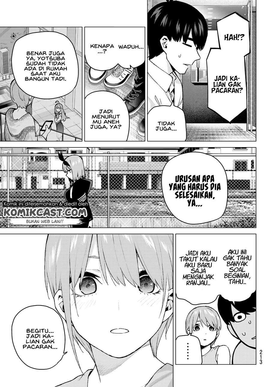 Go-toubun no Hanayome Chapter 115 - halaman 8
