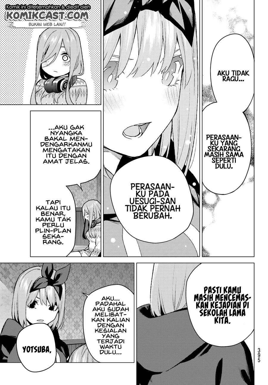 Go-toubun no Hanayome Chapter 116 - halaman 11