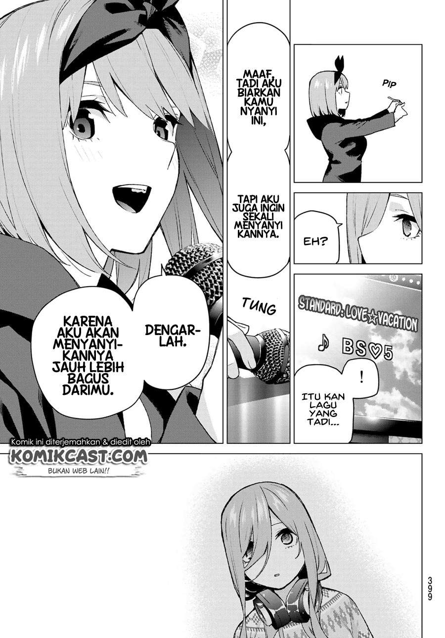 Go-toubun no Hanayome Chapter 116 - halaman 15