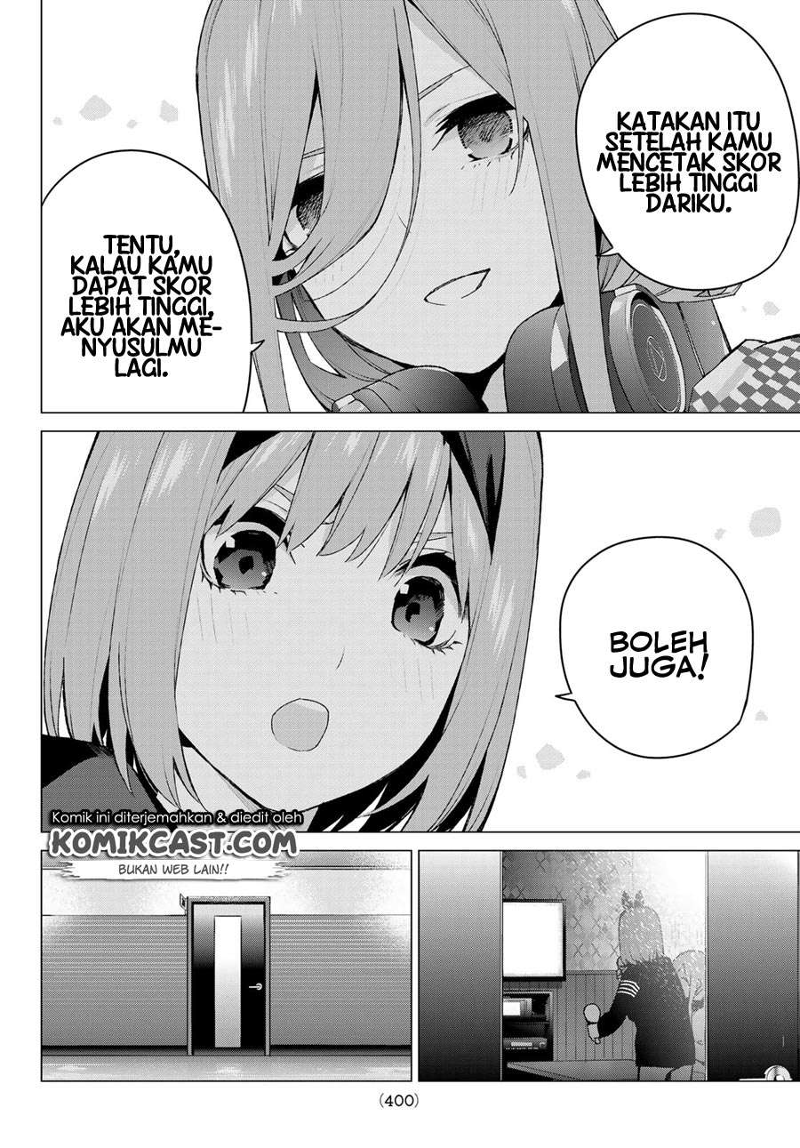 Go-toubun no Hanayome Chapter 116 - halaman 16
