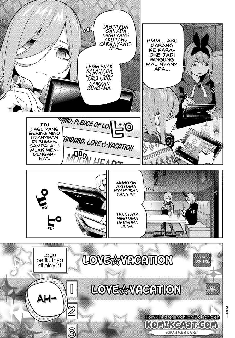 Go-toubun no Hanayome Chapter 116 - halaman 7