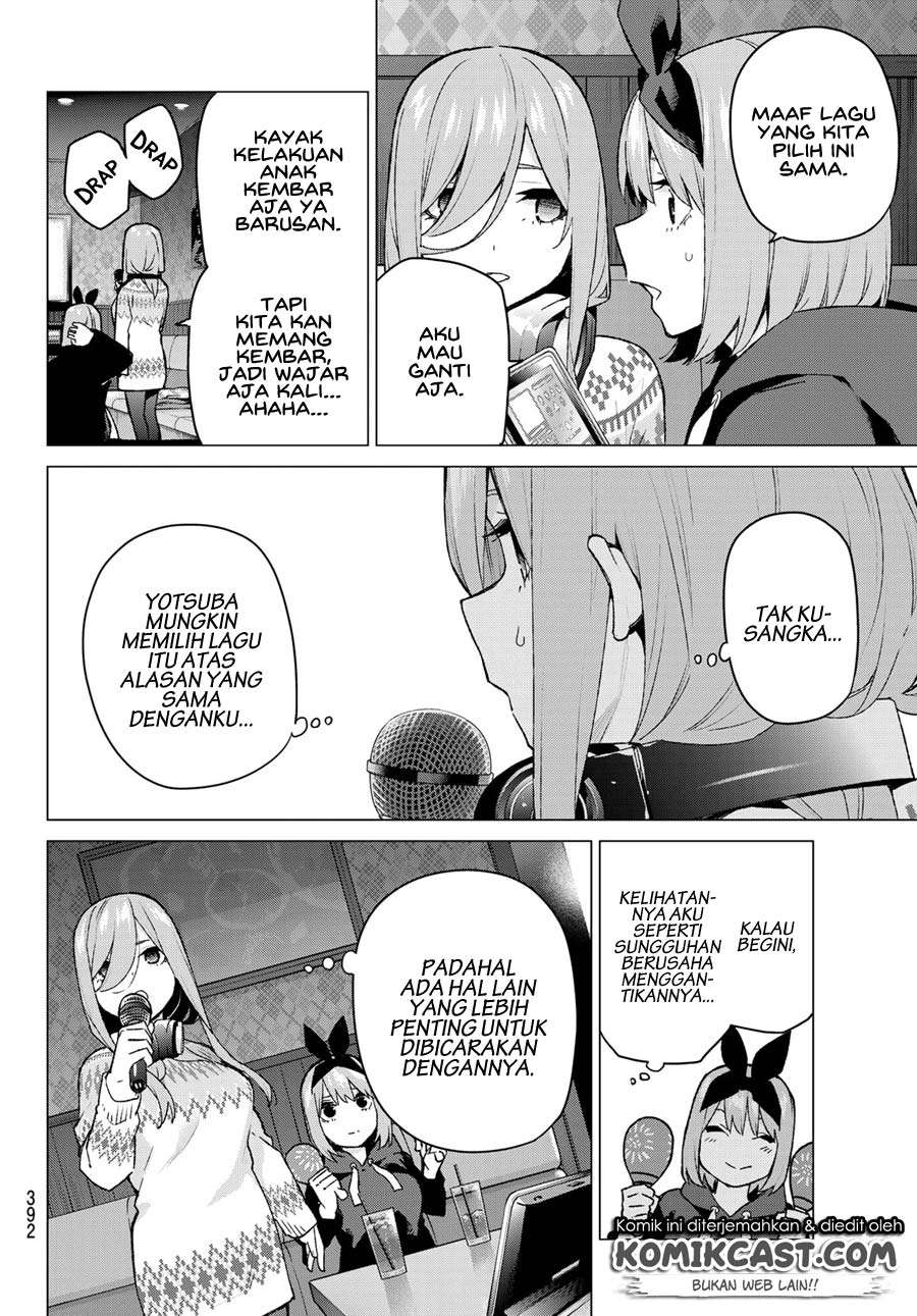 Go-toubun no Hanayome Chapter 116 - halaman 8