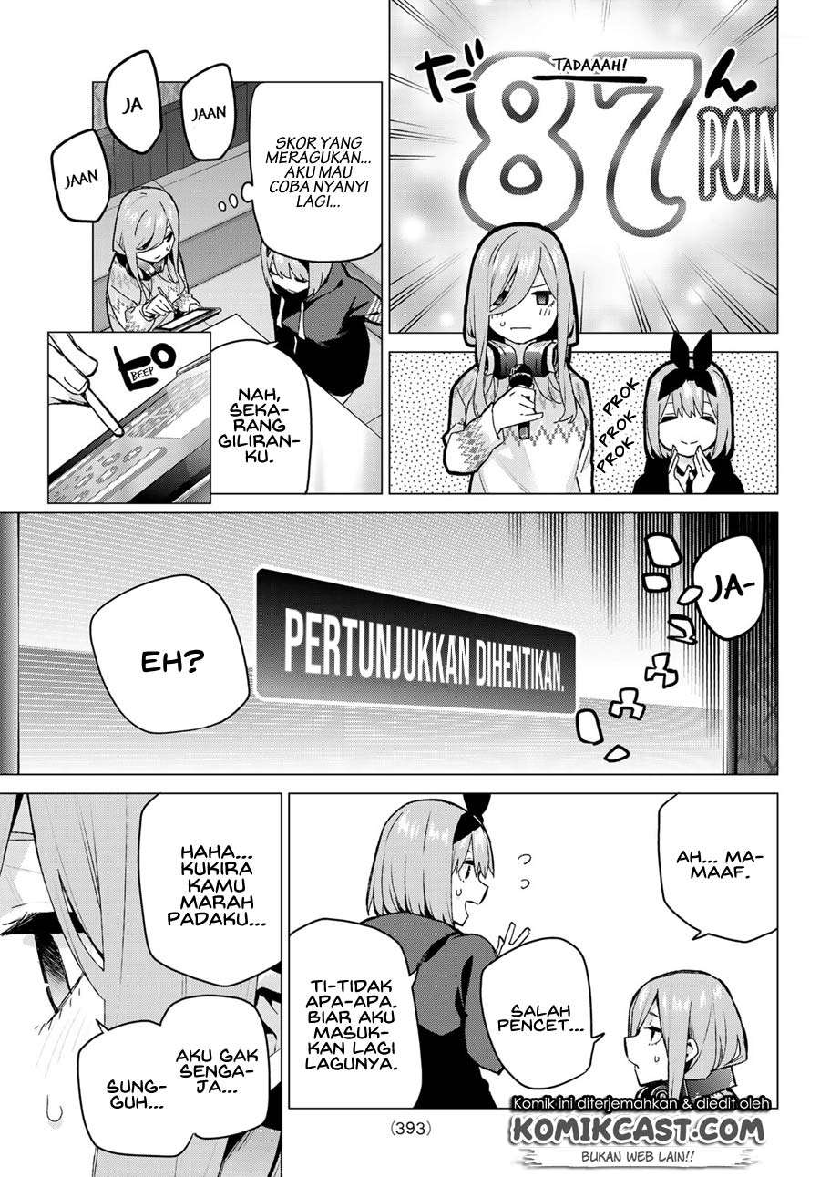 Go-toubun no Hanayome Chapter 116 - halaman 9