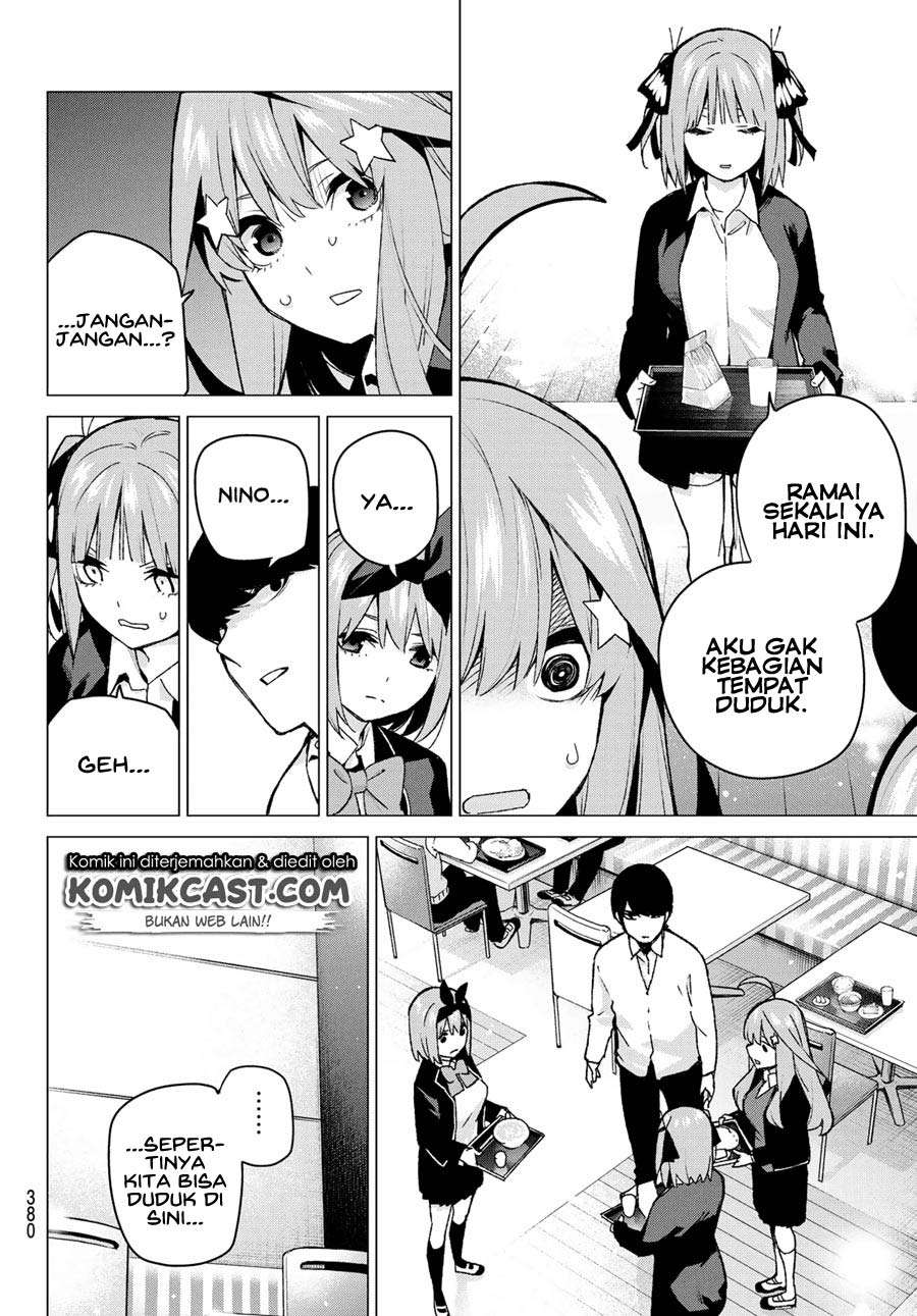 Go-toubun no Hanayome Chapter 117 - halaman 10