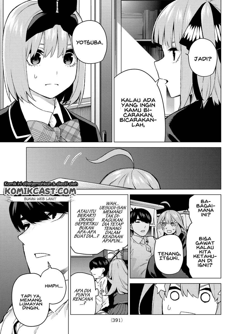 Go-toubun no Hanayome Chapter 117 - halaman 21