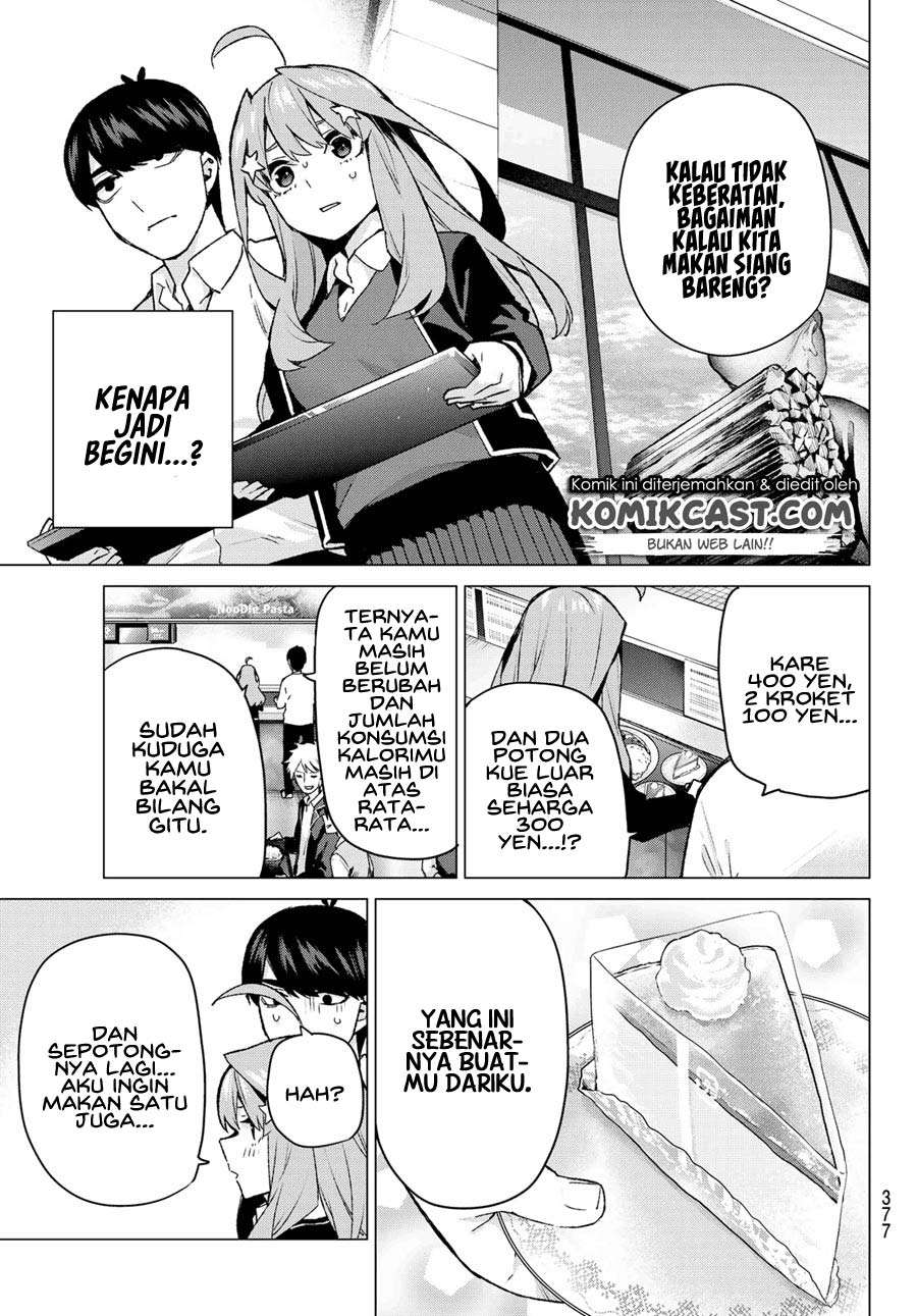 Go-toubun no Hanayome Chapter 117 - halaman 7