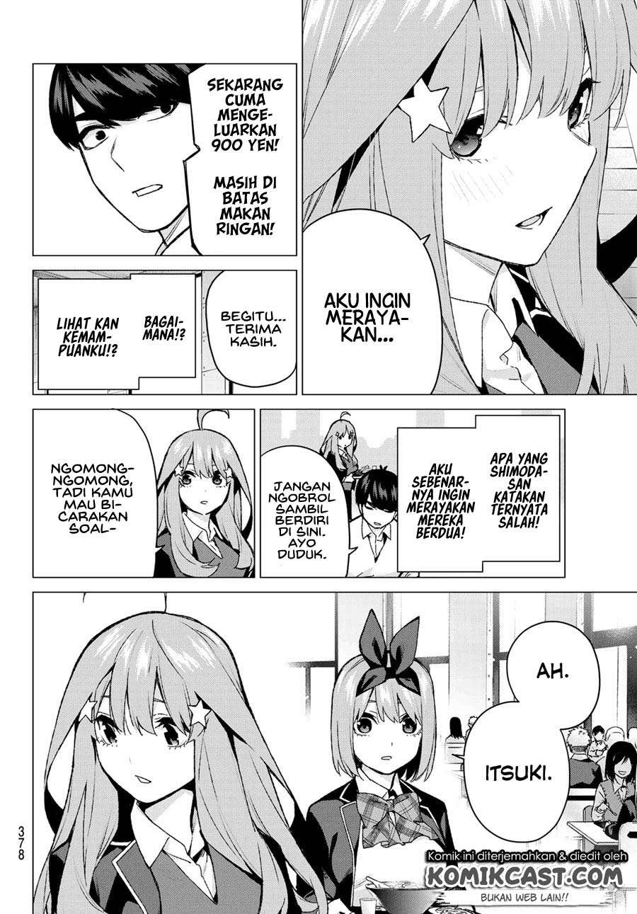 Go-toubun no Hanayome Chapter 117 - halaman 8