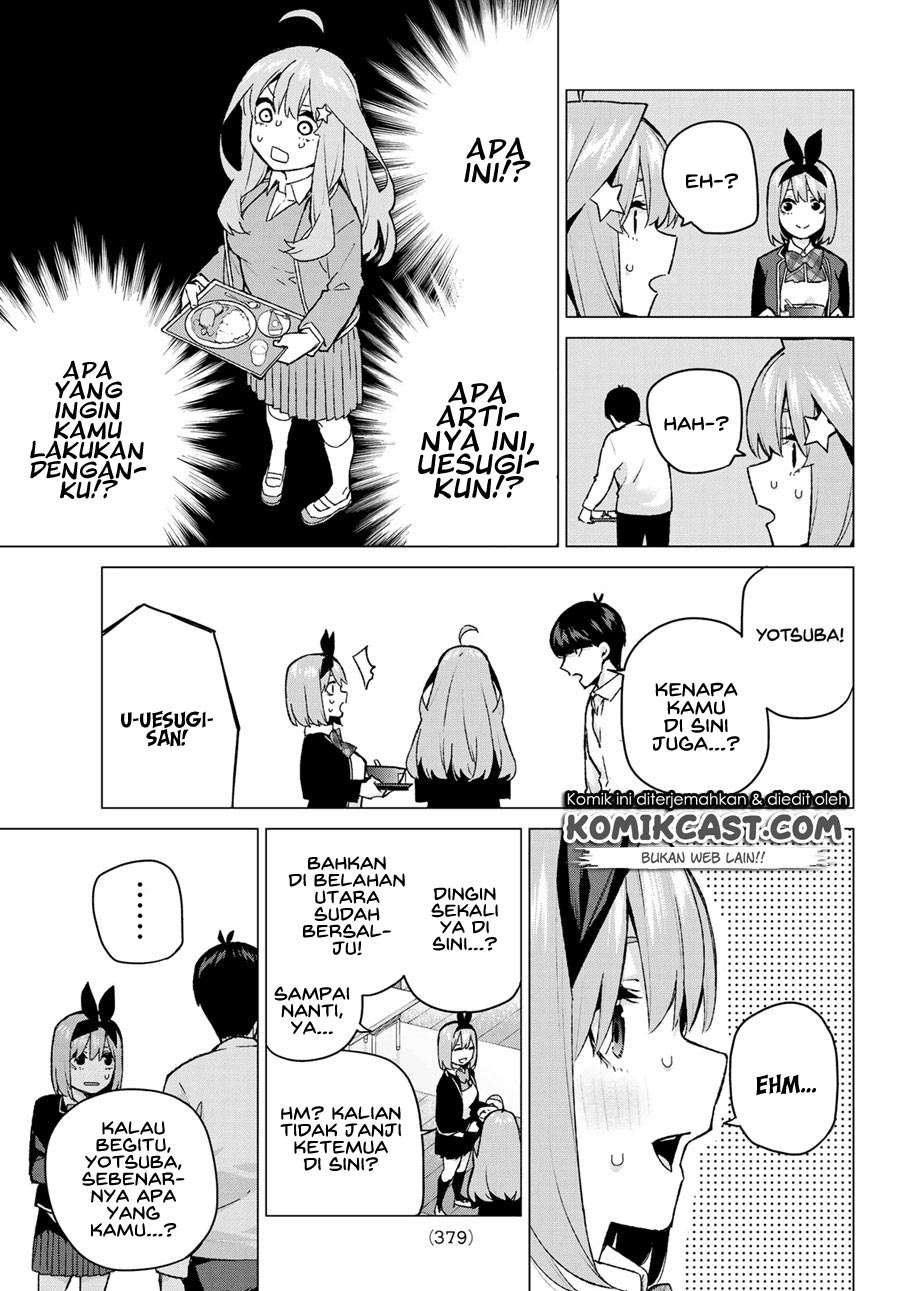 Go-toubun no Hanayome Chapter 117 - halaman 9