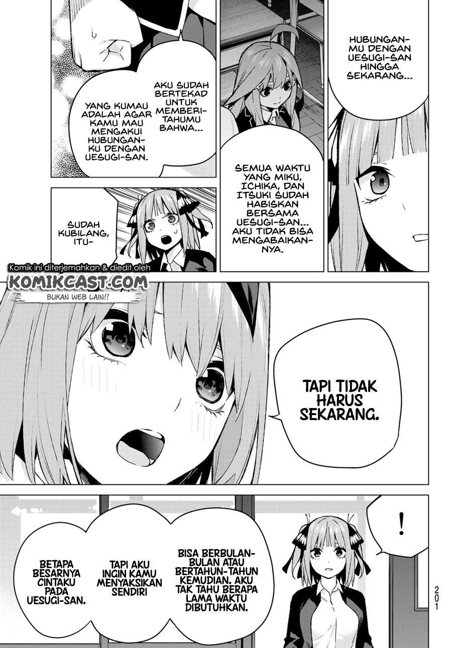 Go-toubun no Hanayome Chapter 118 - halaman 10