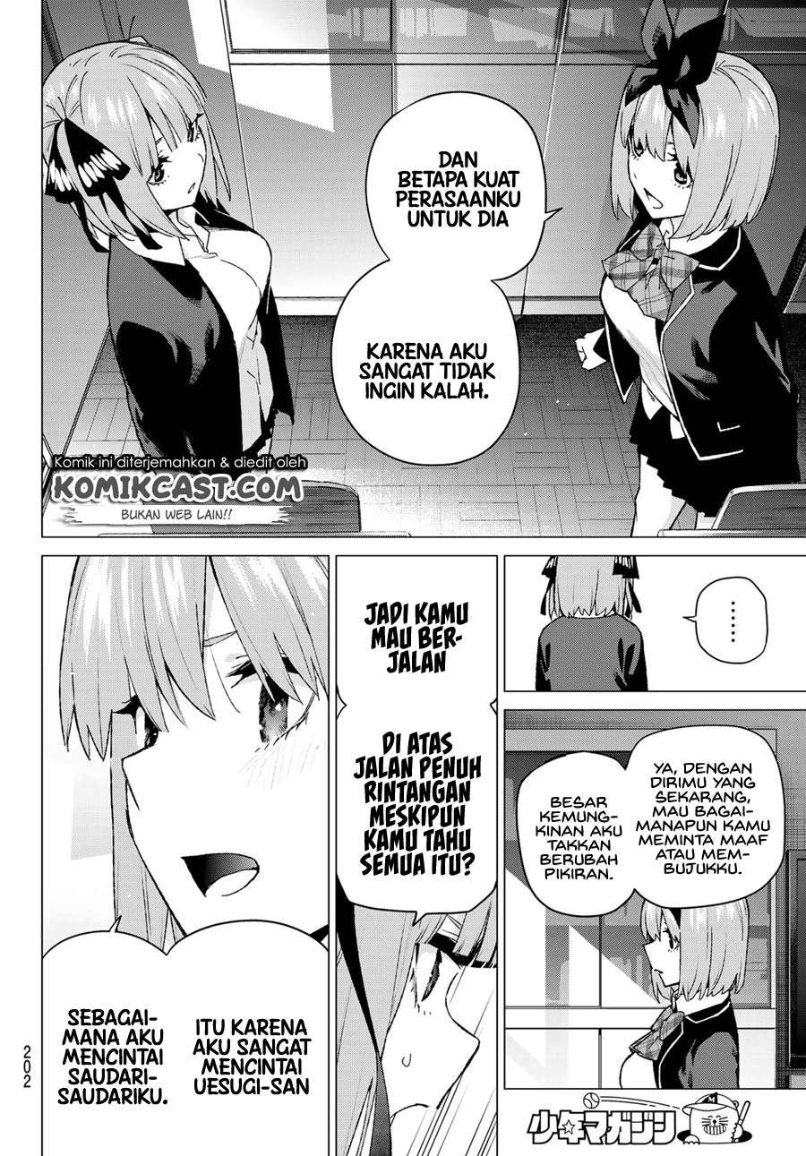 Go-toubun no Hanayome Chapter 118 - halaman 11