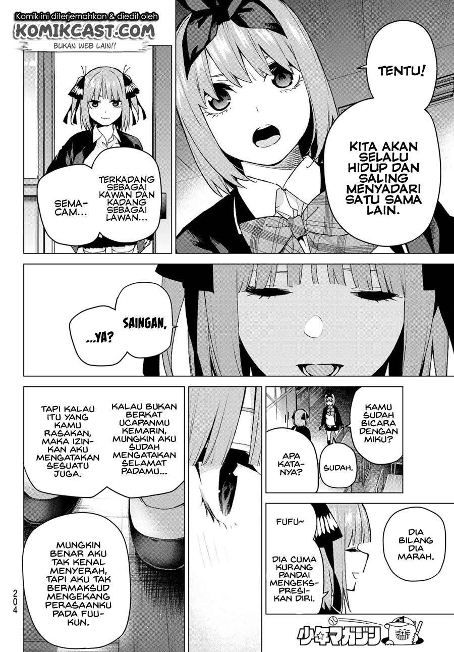 Go-toubun no Hanayome Chapter 118 - halaman 13
