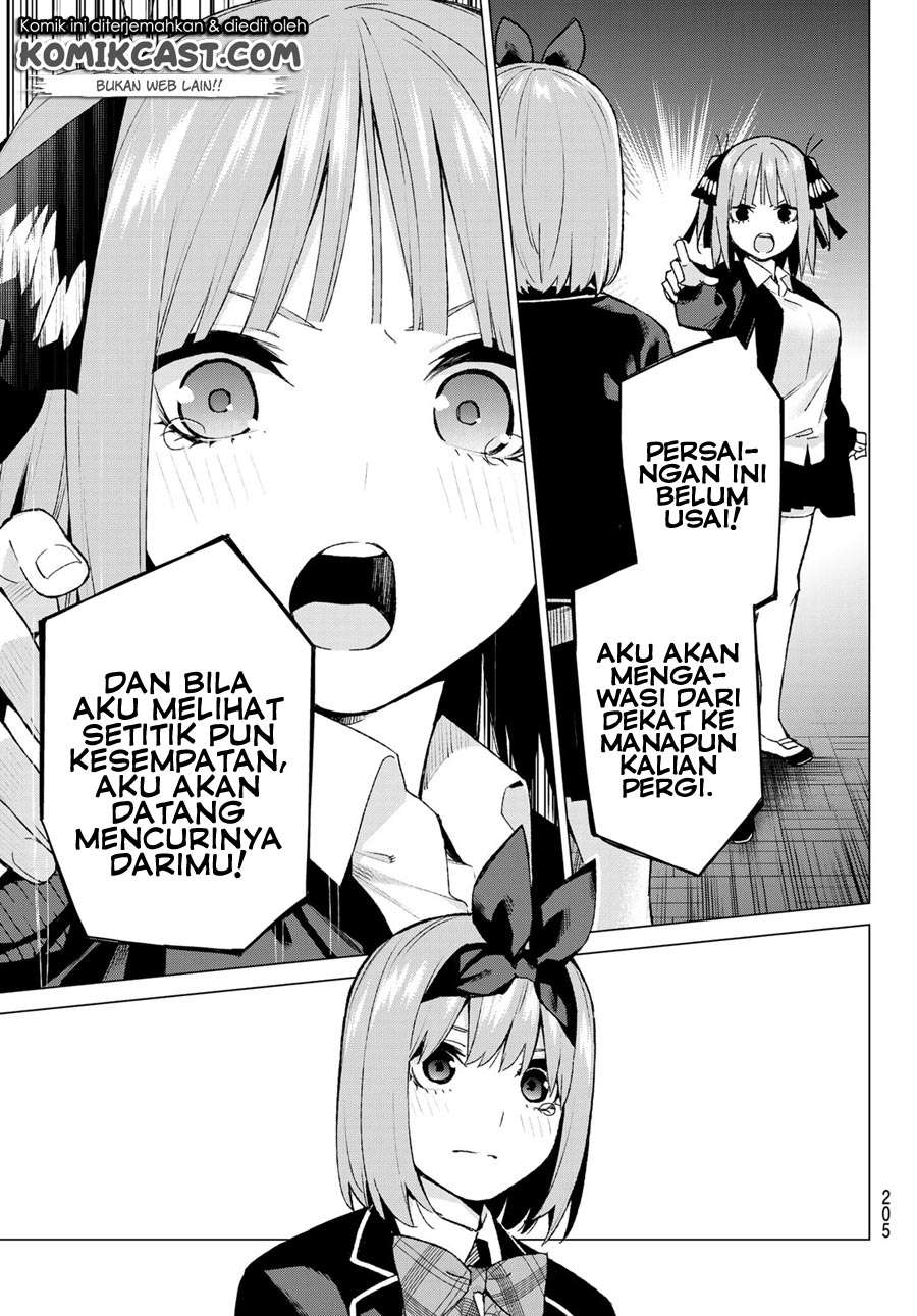 Go-toubun no Hanayome Chapter 118 - halaman 14
