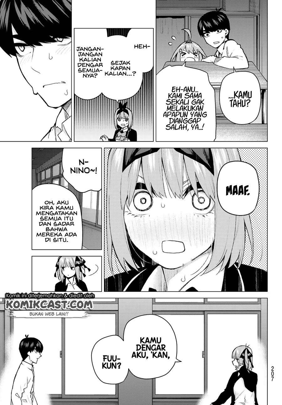 Go-toubun no Hanayome Chapter 118 - halaman 16