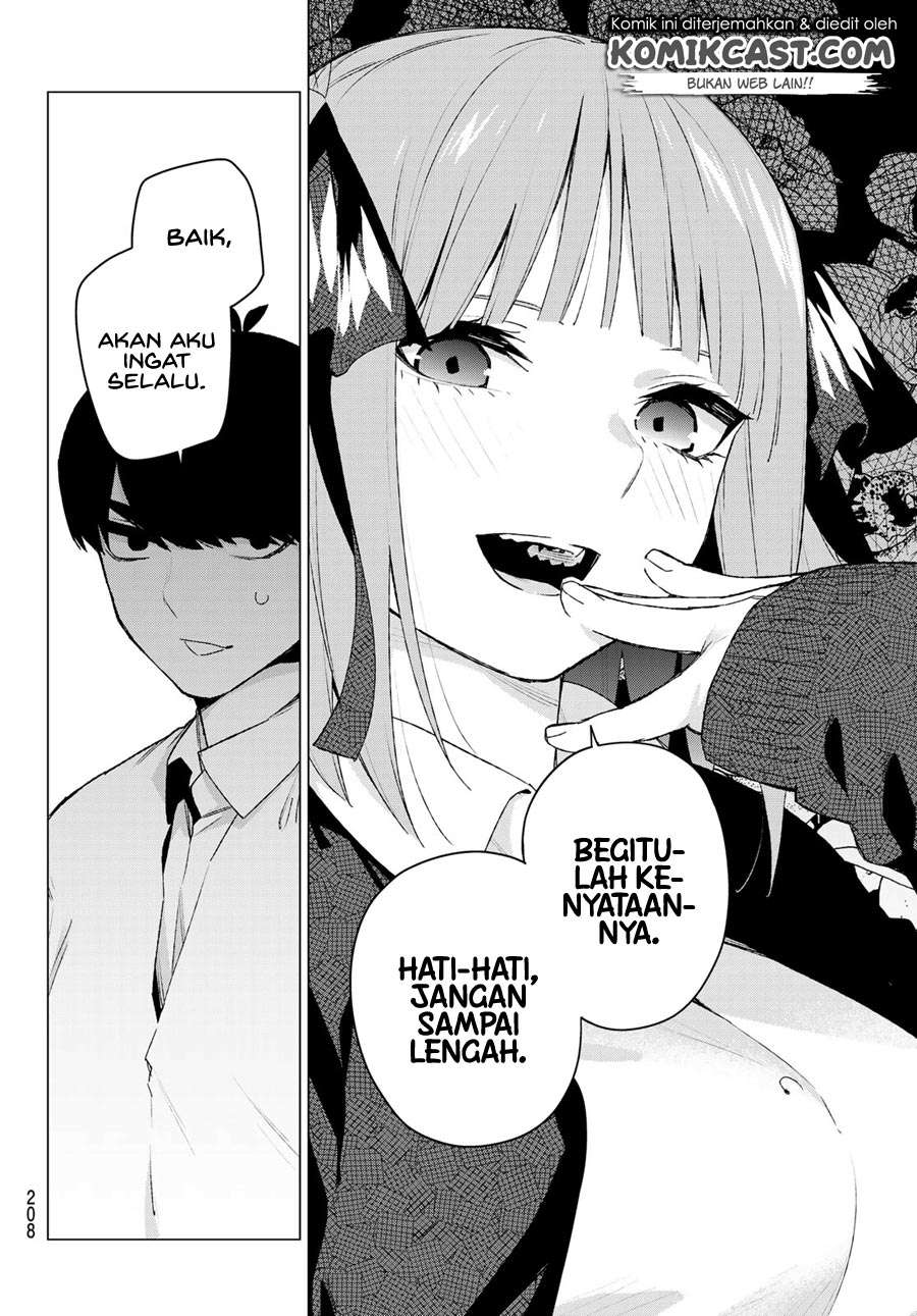 Go-toubun no Hanayome Chapter 118 - halaman 17