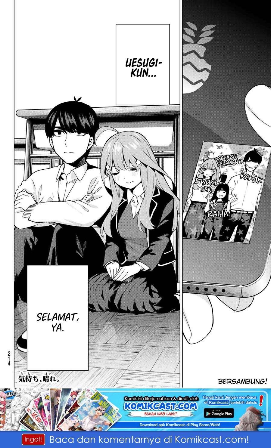 Go-toubun no Hanayome Chapter 118 - halaman 23
