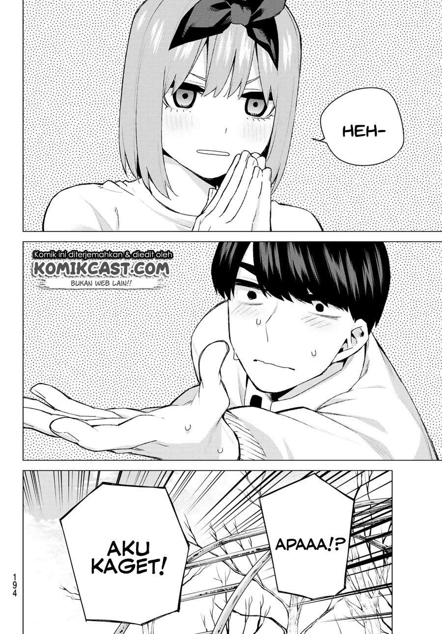 Go-toubun no Hanayome Chapter 119 - halaman 18