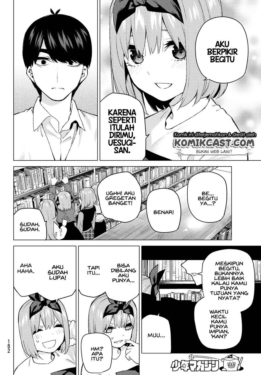 Go-toubun no Hanayome Chapter 119 - halaman 8