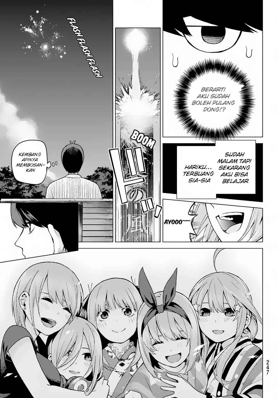 Go-toubun no Hanayome Chapter 12 - halaman 13