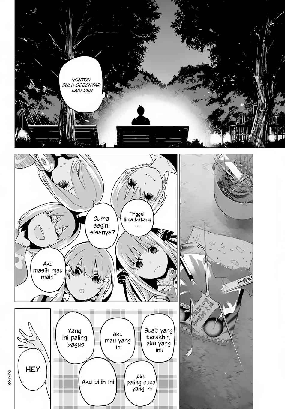 Go-toubun no Hanayome Chapter 12 - halaman 14