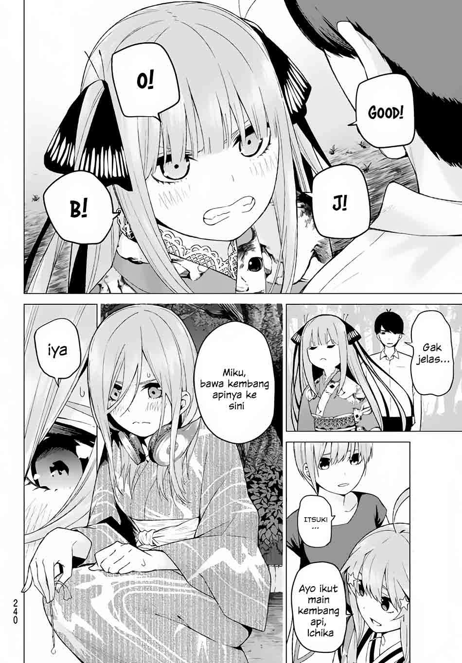 Go-toubun no Hanayome Chapter 12 - halaman 7