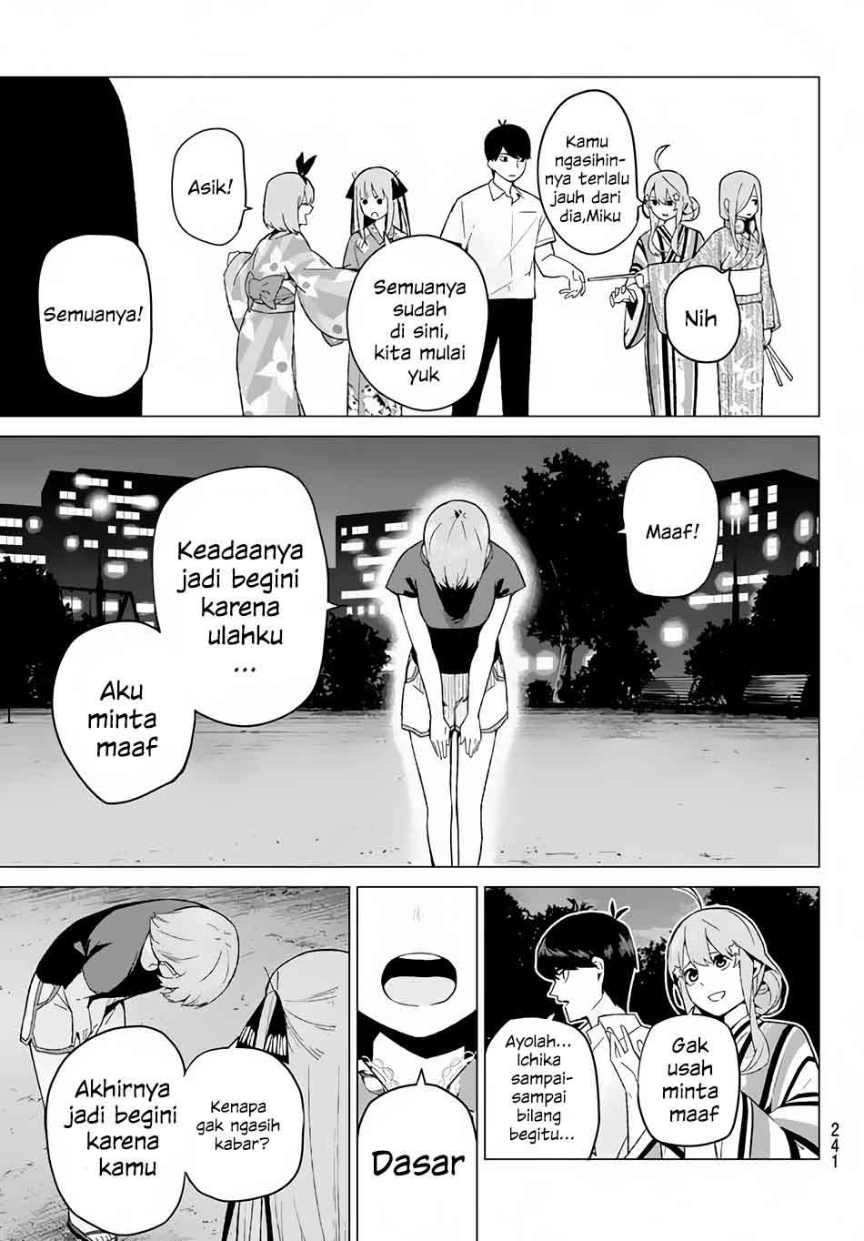 Go-toubun no Hanayome Chapter 12 - halaman 8