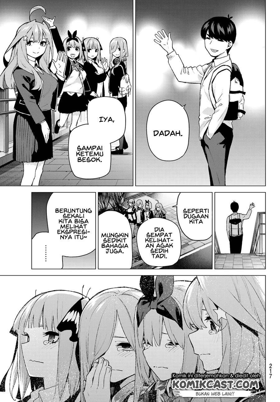 Go-toubun no Hanayome Chapter 120 - halaman 11