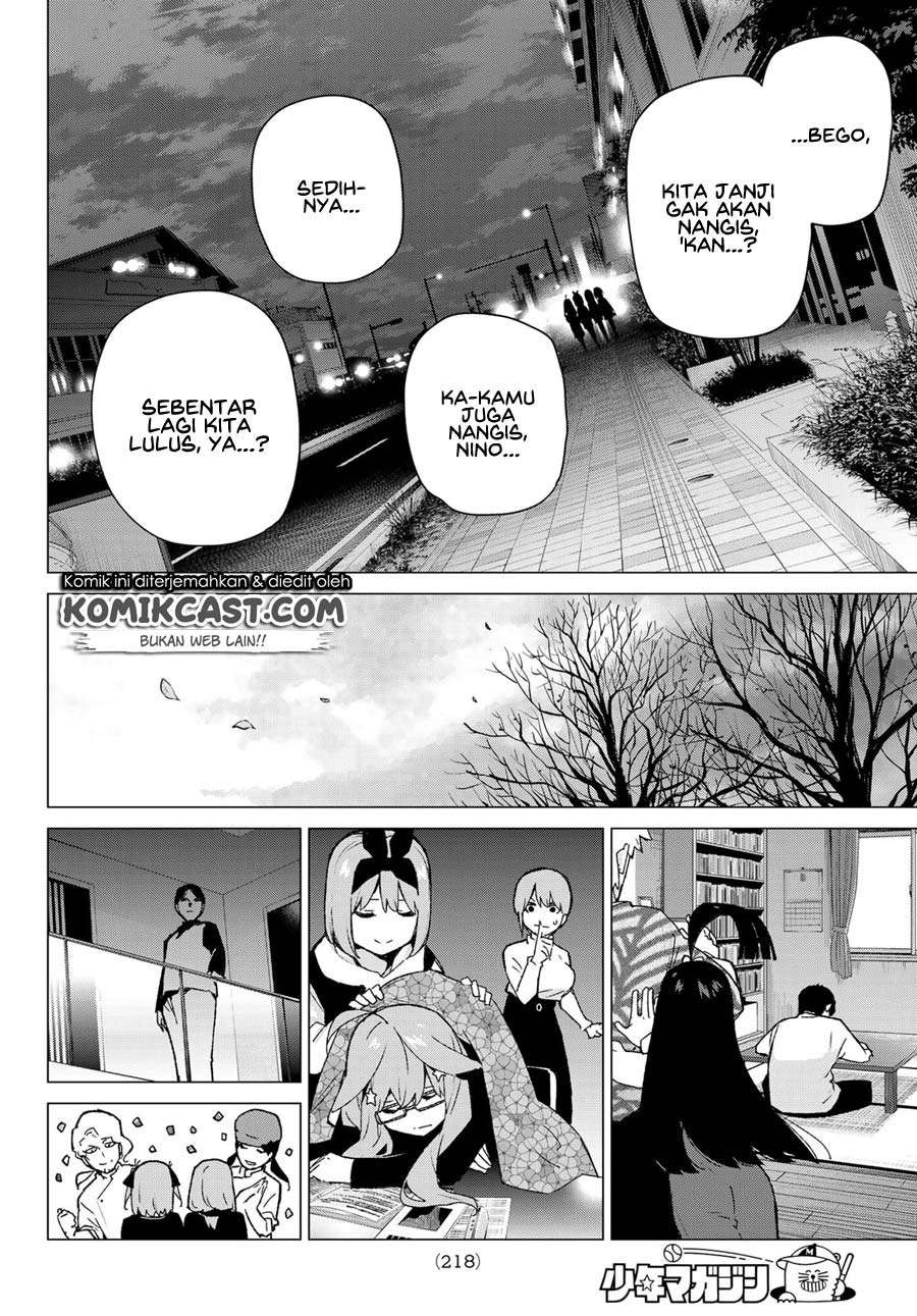 Go-toubun no Hanayome Chapter 120 - halaman 12