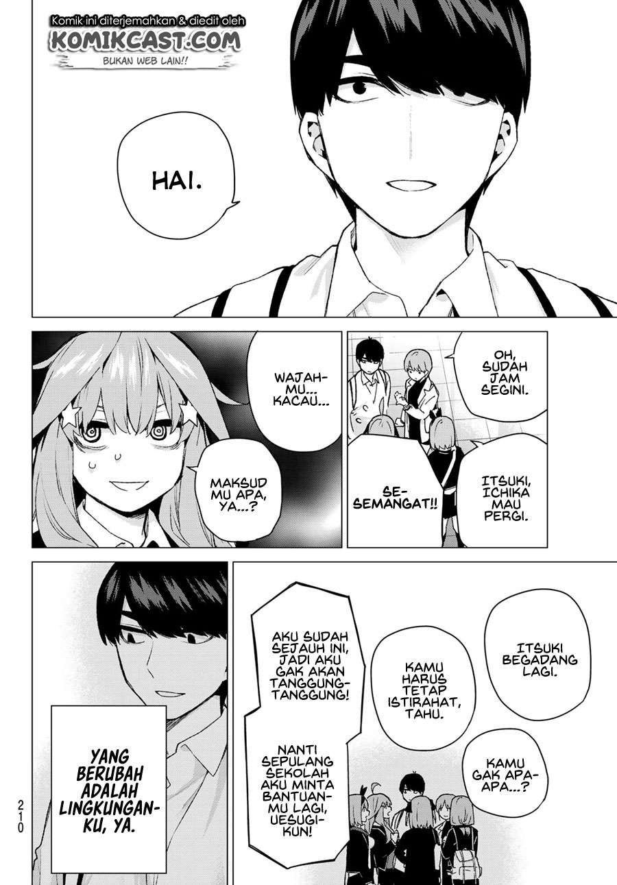 Go-toubun no Hanayome Chapter 120 - halaman 4