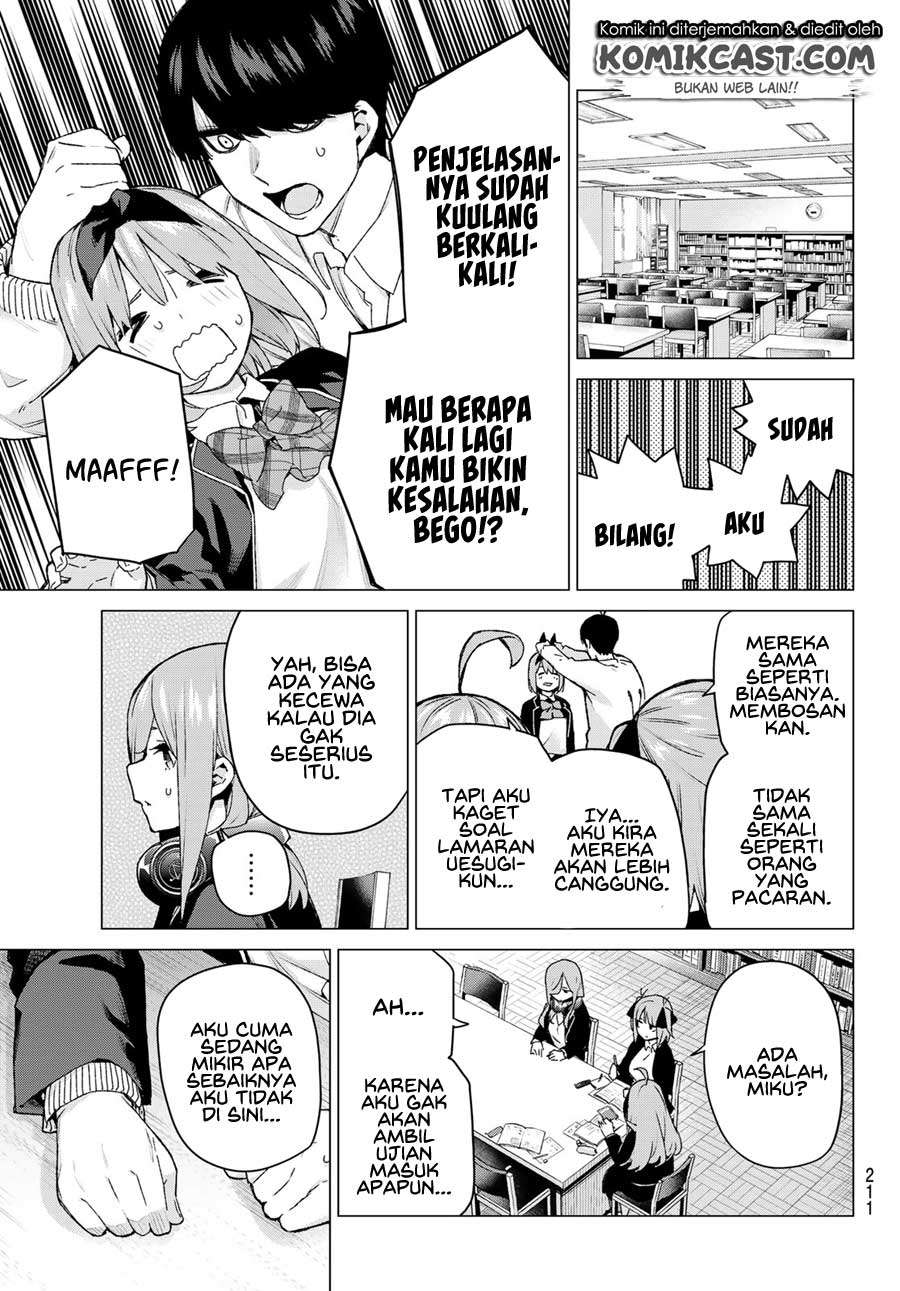 Go-toubun no Hanayome Chapter 120 - halaman 5