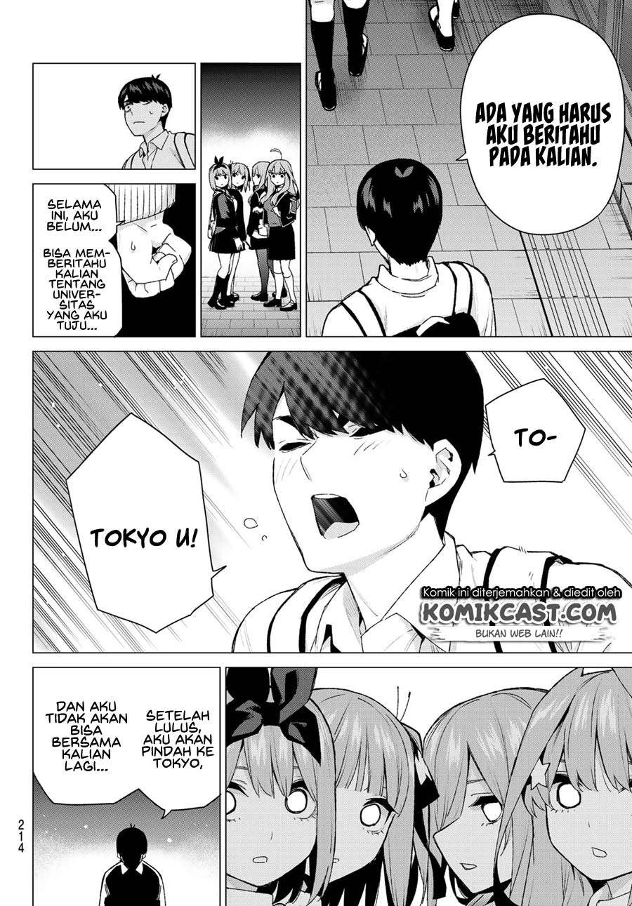 Go-toubun no Hanayome Chapter 120 - halaman 8